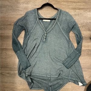 We The Free Green Top